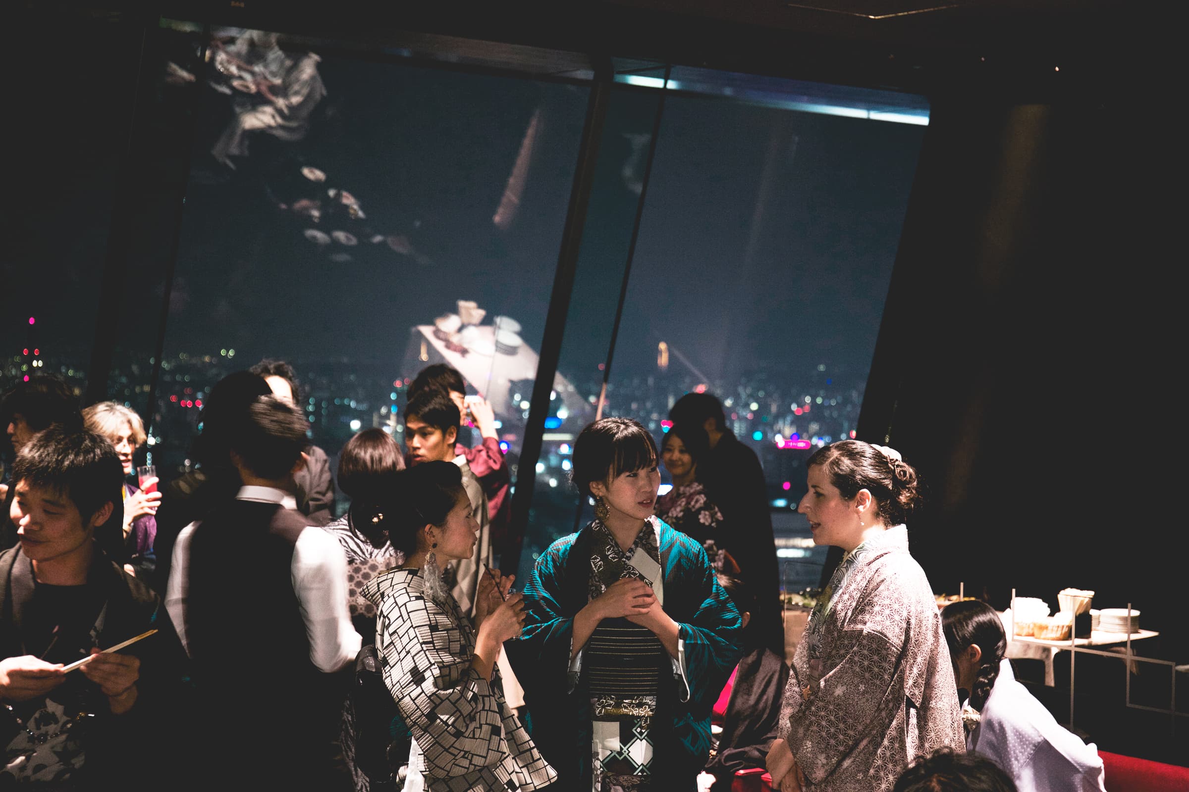 kimono party at lucent tower 2015